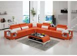 Divano Moderno In Pelle Divano Imbottito Set D'angolo Divani Divano Divano D'angolo + Usb