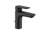 Kludi Pure&Style Mitigeur Monocommandé Pour Lavabo, Hauteur De Bec 100Mm, Avec Garniture D'éCoulement En MéTal, Ecoplus, 402933975, 402933975