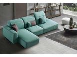 Design Italiano Divano Angolare Seduta Imbottitura Set Angolare Divano Angolare Divano Tessile Angolare