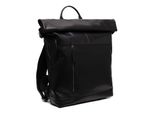 The Chesterfield Brand Pelle Zaino Per Il Tempo Libero Zaino Con Scomparto Per Laptop Liverpool Backpack Black Nero
