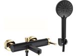 Rubinetto Da Vasca Rea Polo Black Gold