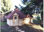 Grill Hut Scandinavo Grillkota Incls Estensione 12,75M² Jvmoebel