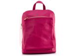 Zaino City Fucsia Rosa Florence In Pelle D2OTF610P
