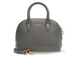 Lazarotti Pelle Borsetta Borsa A Tracolla Bologna Leather Handbag Grey 2 Grigio