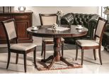Tavolo Da Pranzo Tavolo Da Cucina Margo 90-125X90X75Cm Noce Scuro Allungabile