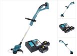 Makita Dur 193 Rg Tagliaerba A Batteria 18 V 260 Mm + 2X Batteria Ricaricabile 6,0 Ah + Caricabatterie