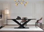 Lusso Tavolo Da Pranzo Design Tavolo Sala Da Pranzo Tavoli In Metallo Design Arredamento Nuovo