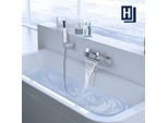 Homelody Sistema Doccia, Set Doccia Bagno Con 2 Tipi Di Getto, Rubinetto Doccia Facile Da Installare, Set Doccia Completo Con Miscelatore Cromato