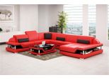 Divano Angolare A U 295/375 X 174 X 92 Cm