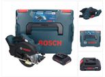 Bosch Gkm 18V-50 Professional 18 V 136 Mm Sega Circolare A Batteria Per Metallo Senza Spazzole + 1X Batteria Procore 4,0 Ah + L-Boxx - Senza Caricabatterie