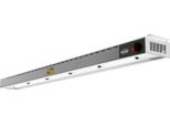 Scaldino Radiante Combisteel In Acciaio Inox Con 3 Elementi Riscaldanti 1800X180X90Mm