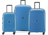 Delsey Paris Carrello Belmont Plus Expandable 4 Double Rolls Trolley Xl / L / S Xl Zinc Blue