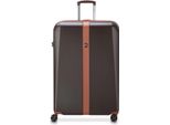 Delsey Paris Carrello Promenade Hard 2.0 Expandable 4 Dr Trolley 82 Chocolate Marrone Scuro