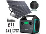 Swarey Generatore Di Energia S1000 Generatore Solare, 1000W (Surge 1500W) Stazione Di Energia Portatile, 725.76Wh Batteria Agli Ioni Di Litio Nca Con Pannello Solare Da 100W Per Casa, Rv, Campeggio