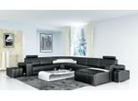 Lussuoso Divano Angolare In Pelle 280 X 352 X 174 Cm