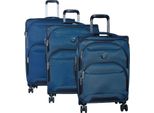 Delsey Paris Carrello Sky Max 2.0 Expandable 4 Double Rolls Trolley L / M / S L Blue