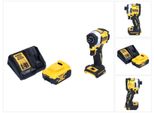 Avvitatore A Impulsi A Batteria Dewalt Dcf 850 P1 18 V 205 Nm 1/4" Brushless + 1X Batteria Ricaricabile 5,0 Ah + Caricatore"