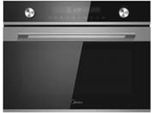 Midea Kompakt-Einbau-Backofen + Mikrowelle MEK45KIX 45 cm, 13 Funktionen, 5 Mikrowellen-Kombi-Funktionen