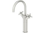 Steinberg SéRie 250 Mitigeur De Lavabo, Haut, Pivotant, Deux PoignéEs, Avec Vidage, Saillie 155Mm, 2501550BN, 2501550BN
