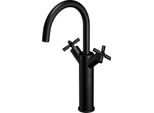 Steinberg SéRie 250 Mitigeur De Lavabo, Haut, Pivotant, Deux PoignéEs, Avec Vidage, Saillie 155Mm, 2501550S, 2501550S