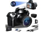 Digitalkamera 4K Ultra HD, Fotografie mit integriertem Selbstportrait-Kamera