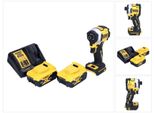 Avvitatore A Impulsi A Batteria Dewalt Dcf 850 P2 18 V 205 Nm 1/4" Brushless + 2X Batteria Ricaricabile 5,0 Ah + Caricabatterie"