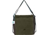 Gabs Pelle Borsa A Tracolla Zaino Aissa Tg Momu Black Shoulder Bag Verde Oliva