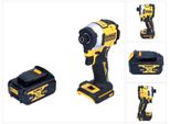 Avvitatore A Impulsi A Batteria Dewalt Dcf 850 N 18 V 205 Nm 1/4" Senza Spazzole + 1 Batteria Ricaricabile 4,0 Ah - Senza Caricabatterie"