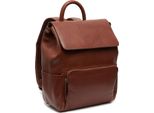 The Chesterfield Brand Pelle Zaino Con Scomparto Per Laptop Imola Backpack Cognac Marrone Chiaro