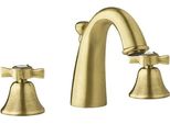 Miscelatore Lavabo 3 Fori In Bronzo Retrò
