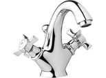 Miscelatore Lavabo Cromato, Retrò