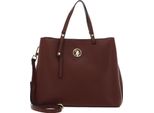 U.S. Polo Assn. Pelle Borsa Shopper Arlington Double Handle Bag Brown Marrone
