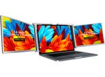 S400 tragbarer Computermonitor, erweiterter Laptop-Bildschirm, dreifacher Bildschirm, 14-Zoll-FHD-IPS-Bildschirm, geeignet für 15-17,3-Zoll-Laptops