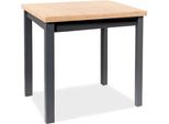 Tavolo Da Cucina Anthony - Rovere Artisan / Nero