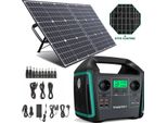 Swarey S1000 Stazione Di Alimentazione Portatile Da 1000W (Picco Di 1500W) Stazione Di Alimentazione 725,76Wh/201600Mah Generatore Solare Di Accumulo Generatore Di Energia Con Pannelli Solari Da 100W Sistemi Solari Caricatore Solare Caricatore Solare Cellula Solare Caricabatteria Powerbank Type-C/Usb Per Alimentazione D'emergenza/Campeggio/Emergenza/Viaggio/Pap/Camper/Casa