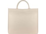 Bugatti Pelle Borsa A Tracolla Borsa Shopper Con Scomparto Per Laptop Daphne Tote Bag Beige