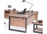 Scrivania Marrone Mobili Da Ufficio Di Lusso In Legno Jvmoebel