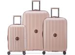 Delsey Paris Carrello Carrousel Expandable 4 Double Rolls Trolley L / M / S L Pink Rosa