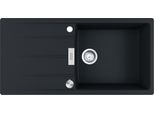 Franke Maris Centro Vestavný DřEz Fragranit DřEz Cng 611-100 Onyx KnoflíK Nerez Od 60 Cm 114.0682.503