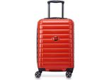Delsey Paris Carrello Shadow 5.0 Expandable 4DR Cabin Trolley 55 Intense Red Rosso