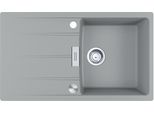 Franke Maris Centro Vestavný DřEz Fragranit DřEz Cng 611-86 Kamenná šEdá Nerezový KnoflíK Od 50 Cm 114.0682.459