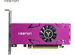 Yeston RX550-4G 4HDMI Ga Scheda Grafica A Quattro Schermi 4 GB/128 Bit/Gddr5 Supporta La Connessione Diretta Hdmi, L'uscita Vga E DVI-D