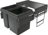 Naber Cox® Base 460 R/600-2, Cestino Per Cassetti Frontali, Antracite, H 460 Mm