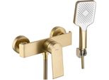 Miscelatore Per Doccia Rea Hass Brush Gold