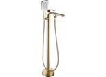Rubinetto Indipendente Rea Hass Brush Gold