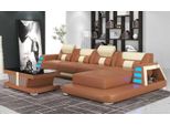 Divano Angolare In Pelle A L Lusso Moderno Set