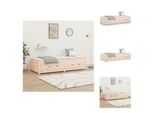 Vidaxl Letto Da Giorno 90X190 Cm In Pino Massiccio - Letti E Strutture Letto