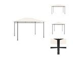 Vidaxl Gazebo 384X281X270 Cm Crema 180 G/M² - Gazebo E Tende Per Feste