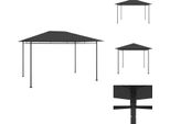 Vidaxl Pavilion 384X281X270 Cm Antracite 180 G/M² - Padiglioni E Tende Per Feste