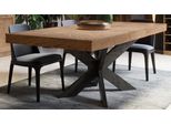 Tavolo Da Pranzo Cozy 160-210X95X77Cm Rovere Rustico Semisolido Allungabile